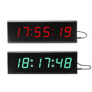 LED Remote Controlled Clock